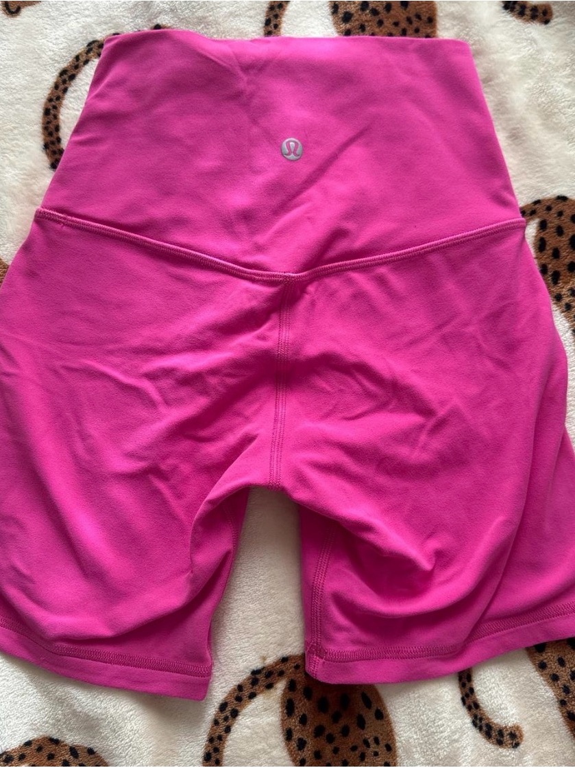Lululemon Athletica Women's High-Rise Bike Shorts In Bright Pink